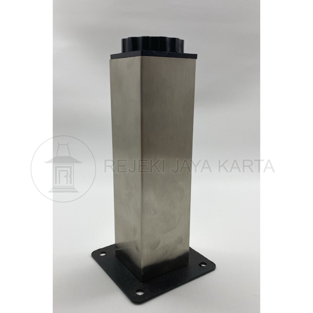 Kaki Sofa Meja Stainless Kotak AND