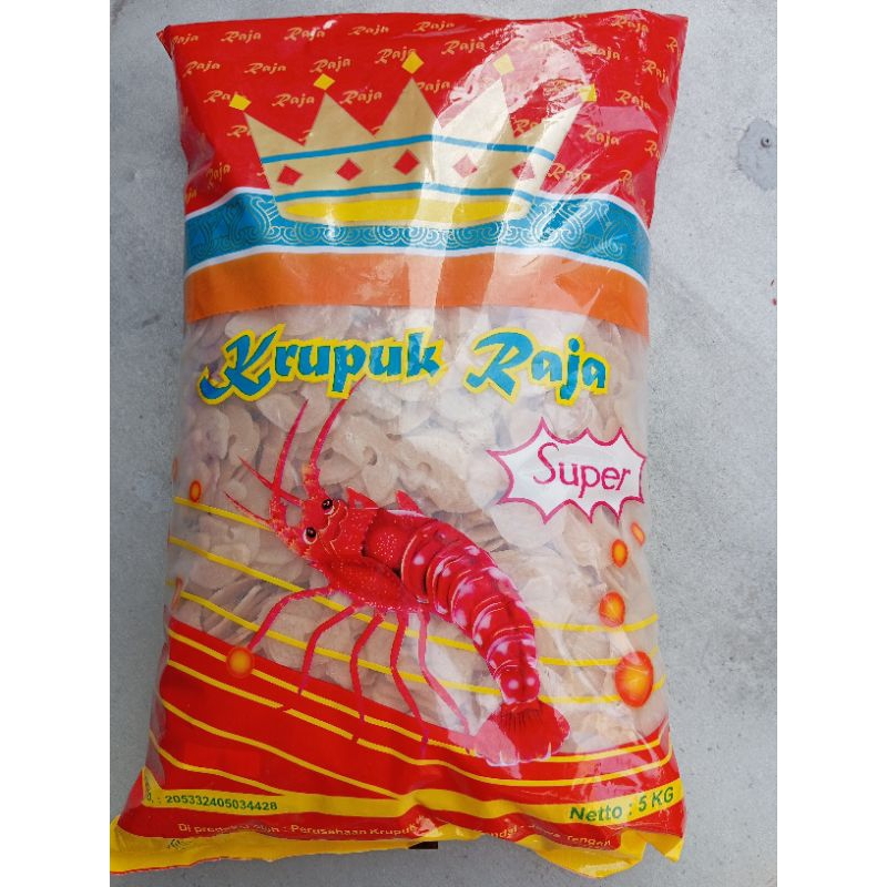

KERUPUK UDANG SUPER RAJA BAL 5 KG