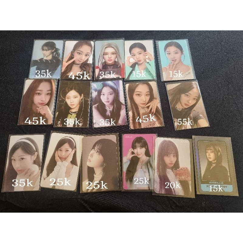 Photocard Giselle aespa