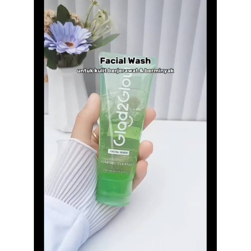 GLAD2GLOW sabun cuci muka