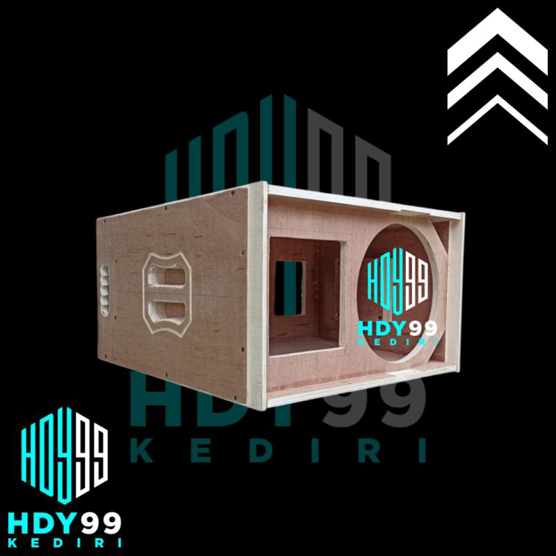 BOX LINE ARRAY 12 INCH SINGLE & TWEETER (HORN 22X22CM)