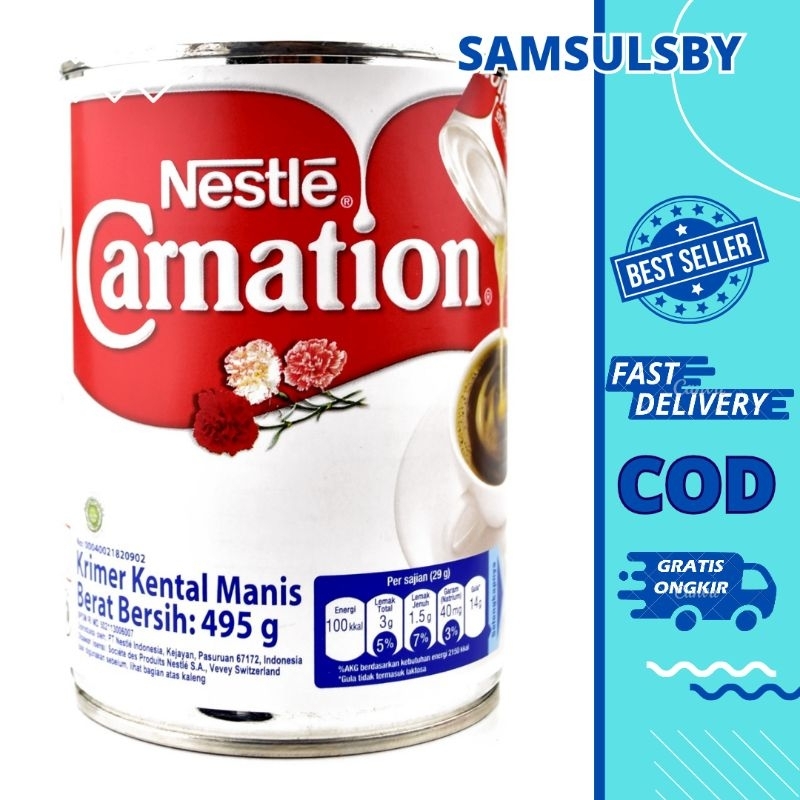 

NESTLE CARNATION susu kental manis Bunga 488Gr