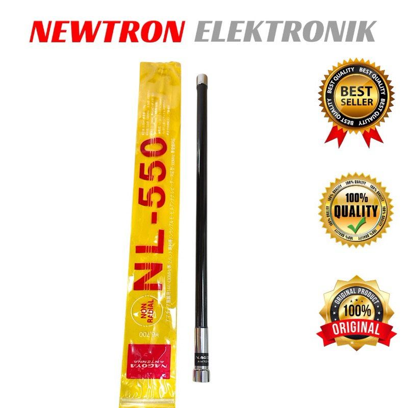 Antena Mobil Nagoya NL-550 Dualband VHF UHF NL550 Compatible untuk Rig ICOM Yaesu Alinco Kenwood Mot