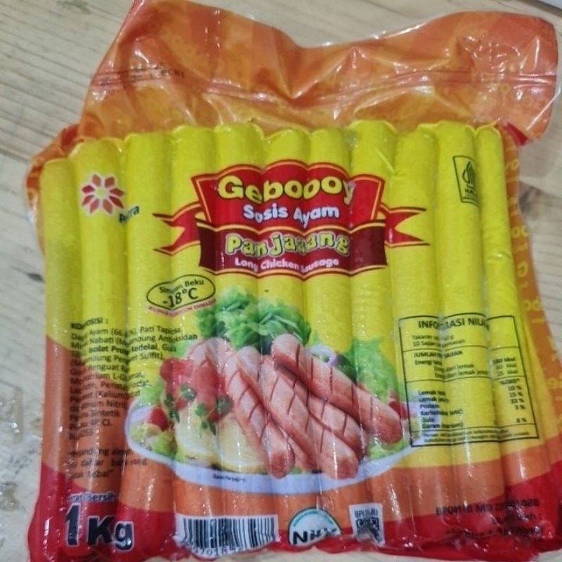 

GEBOY SOSIS AYAM PANJANG 1KG