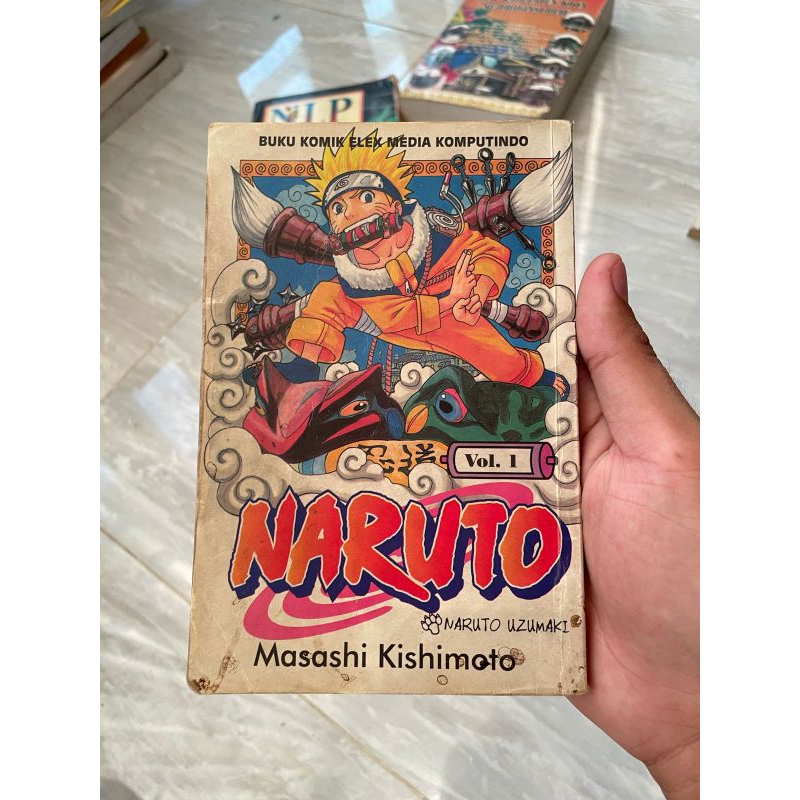 Komik Naruto Vol 1 Original Masashi Kishimoto