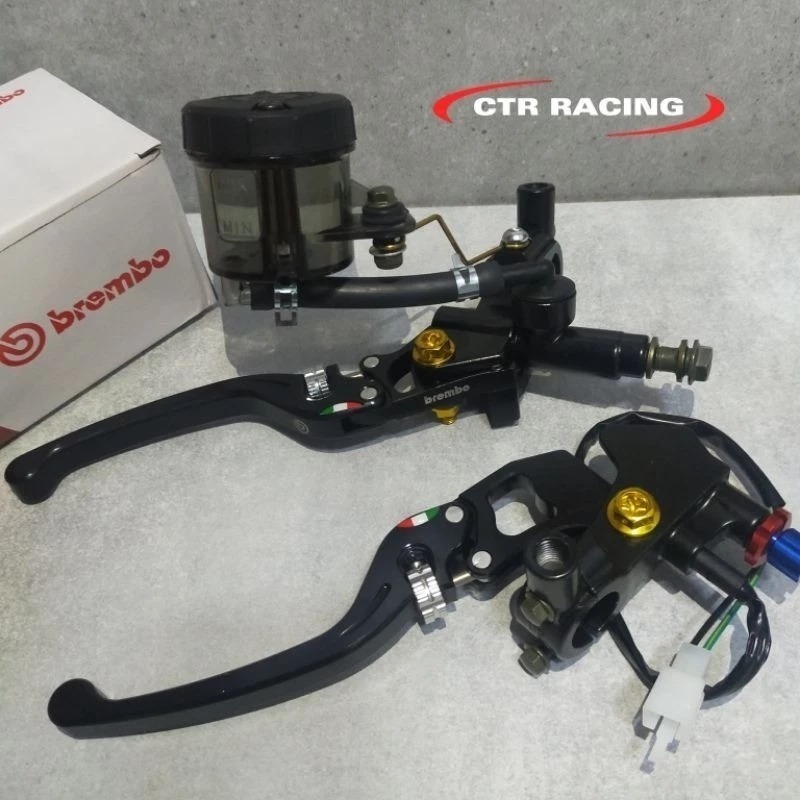 promo master rem brembo rcs 98 tabung luar big smoke 1 set kiri kanan piston seal axial standar pnp