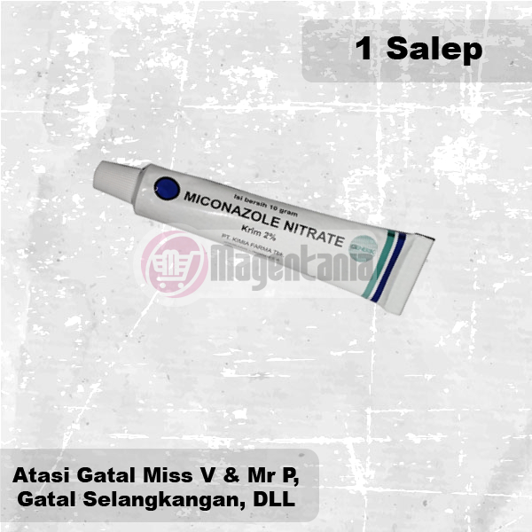 Miconazole Obat Anti Jamur Salep Gatal Miss V dan Mr P Selangkangan Jamur Hewan