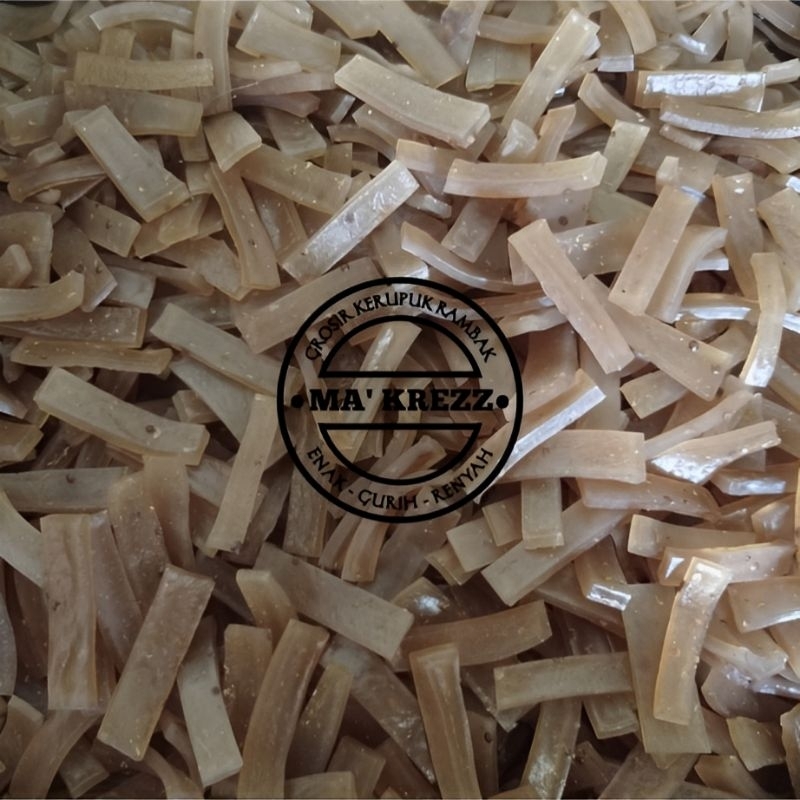

kerupuk rambak mentah (1 kg) / kerupuk rambak / kerupuk rambak jari / kerupuk rambak tapioka / kerupuk mentah kiloan