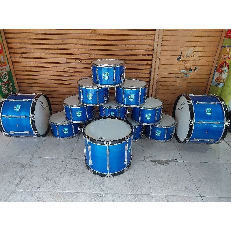 Drumband SMP Set Lengkap Harnes Besi
