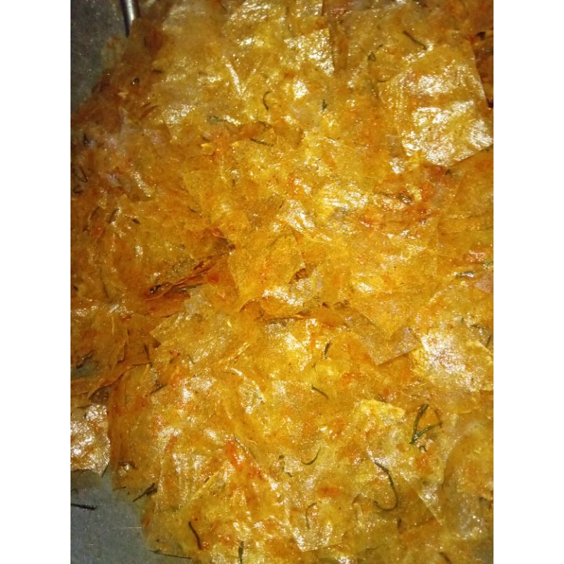 

keripik kaca pedas daun jeruk