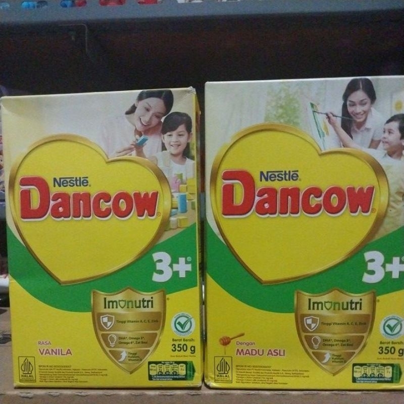 

Dancow 3+ Vanila / Madu 350gr Susu Formula Pertumbuhan Usia 3 - 5th