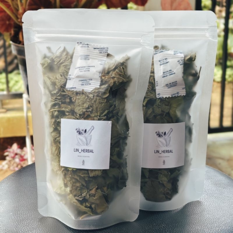 

Daun Pegagan Kering-Teh asli Daun Pegagan Merah-Plus Daun Tanpa Batang
