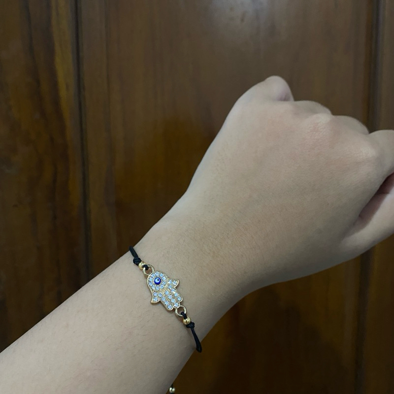 Hamsa Hand || Hand of Fatimah || Nazar Bonchogu || Bracelet || Gelang || Gelang Tali