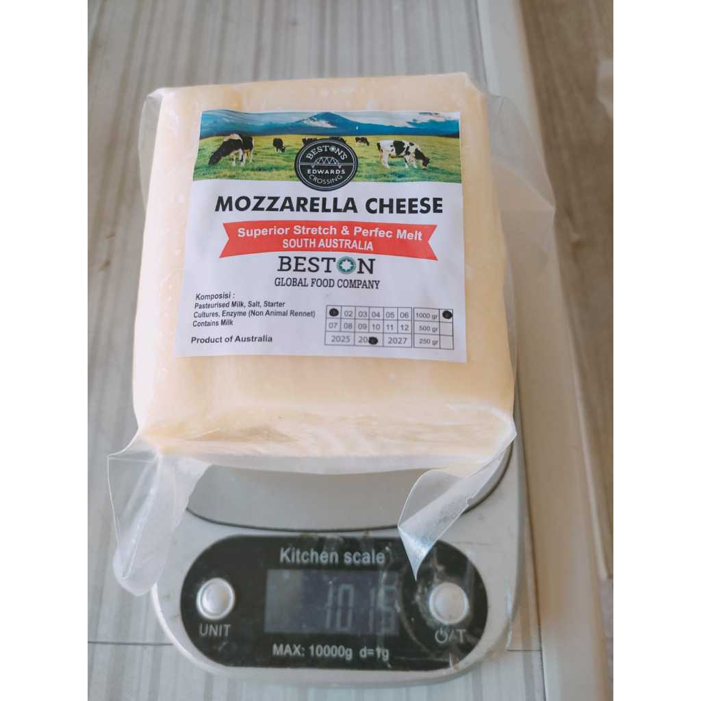 

Keju mozzarella Beston 1000 gram
