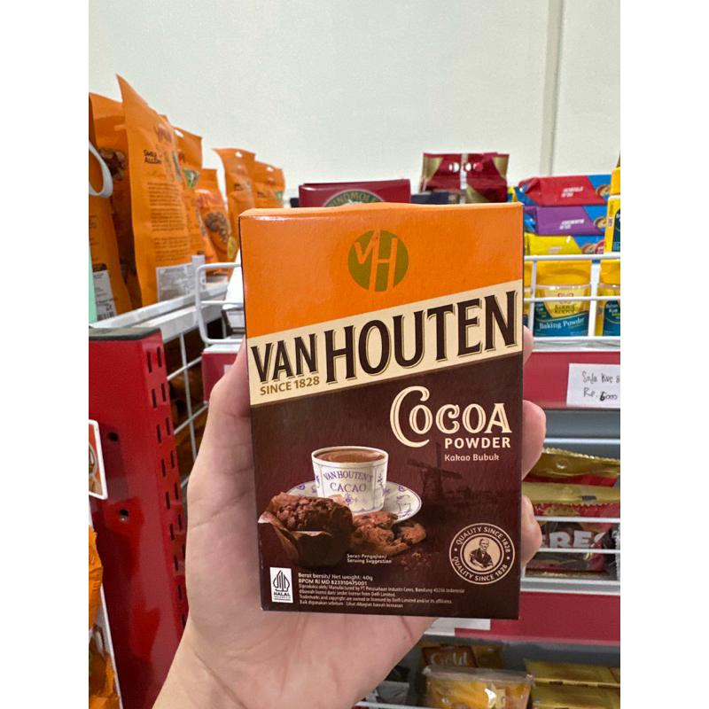 

Van Houten cocoa powder kakao bubuk 40gram
