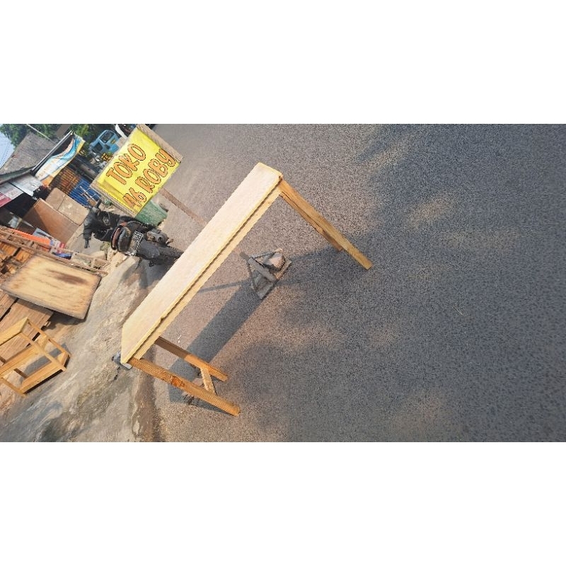 meja makan 120*40*75 bahan jati belanda