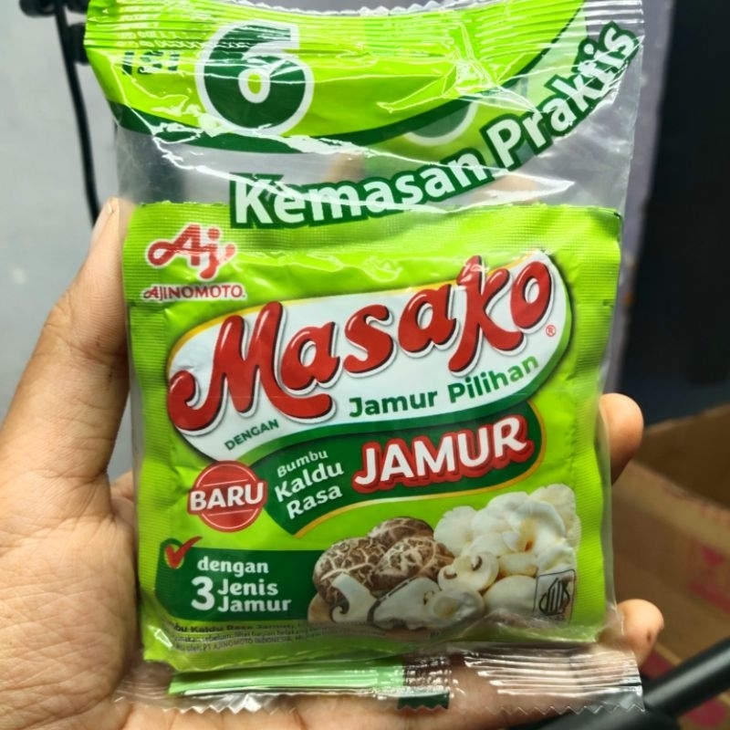

Masako Kaldu Jamur 6x10gr