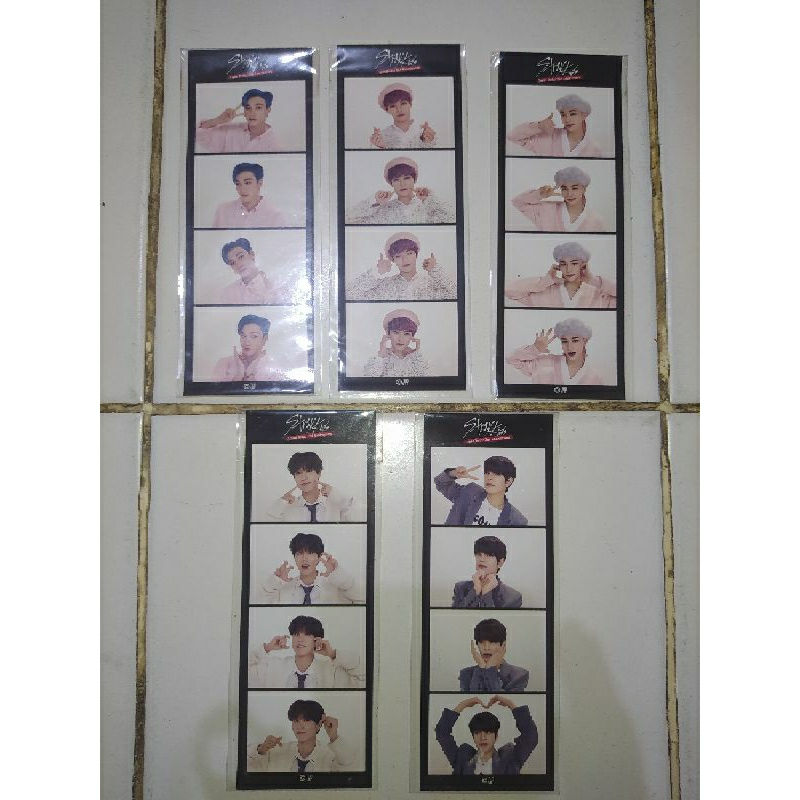[READY STOCK] 4CUTS LOTTERY JAPAN PHOTOCARD PC STRAYKIDS BANGCHAN LEEKNOW HYUNJIN HAN SEUNGMIN