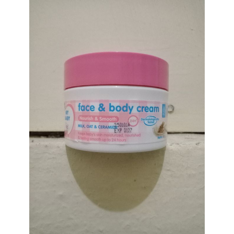 face & body cream bayi, my baby cream