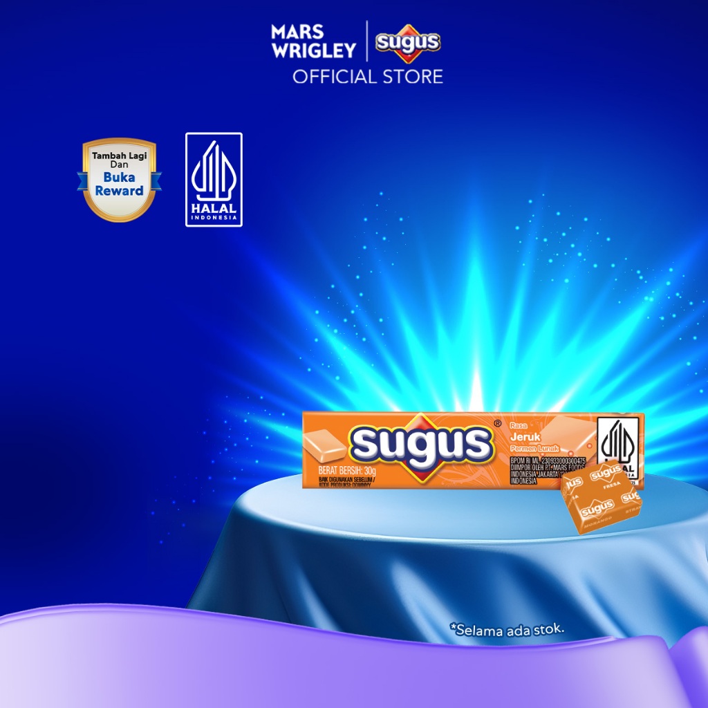 

SUGUS Stick Orange 30g