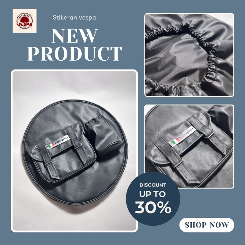 Vespa Cover ban wheel cover Largeframe smallframe 10/8