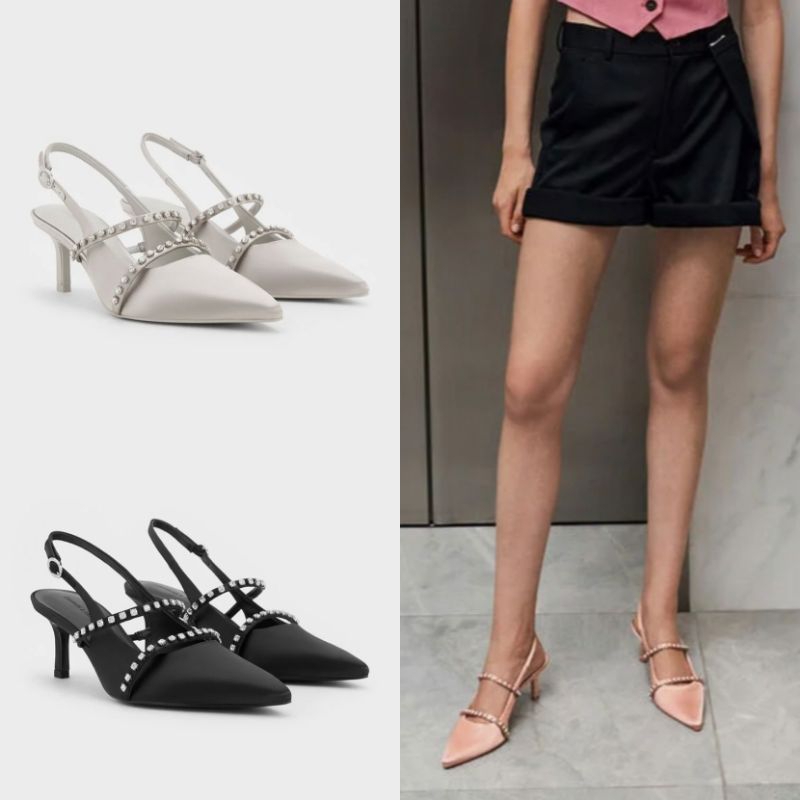 Sepatu C Pump Mary Jane Heels Shoes