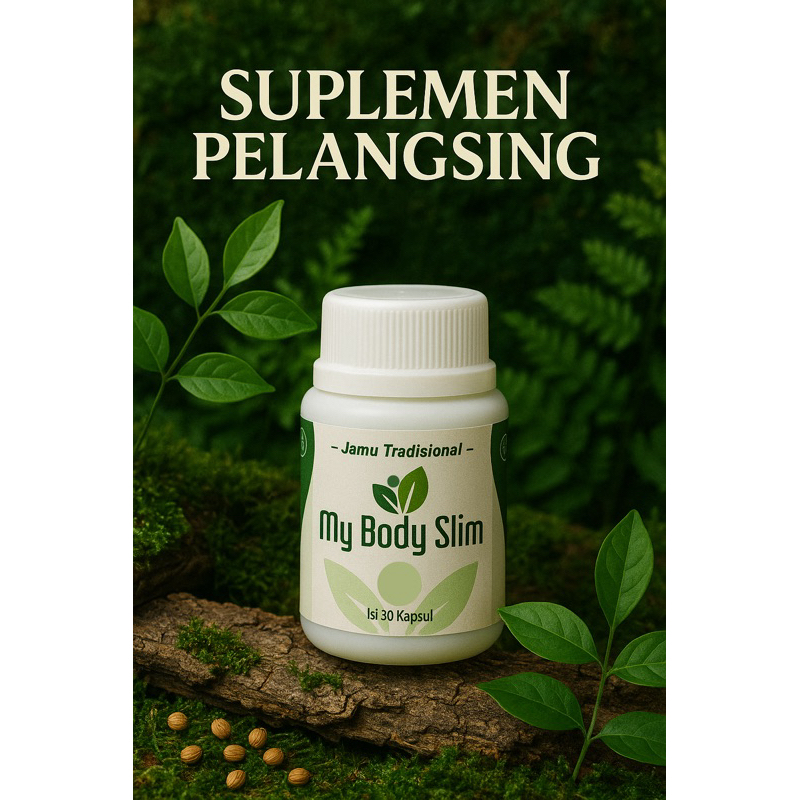 MY BODY SLIM PELANGSING BADAN TERAMPUH (obat diet herbal 100%)