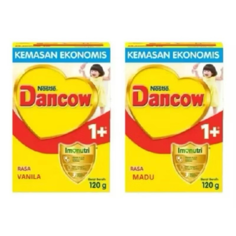 

TERMURAH HABISKAN STOCK!! Susu Pertumbuhan Dancow 1+(1-3Tahun) Rasa Vanila/Madu Ukuran 120gr EXP JUNI 2026