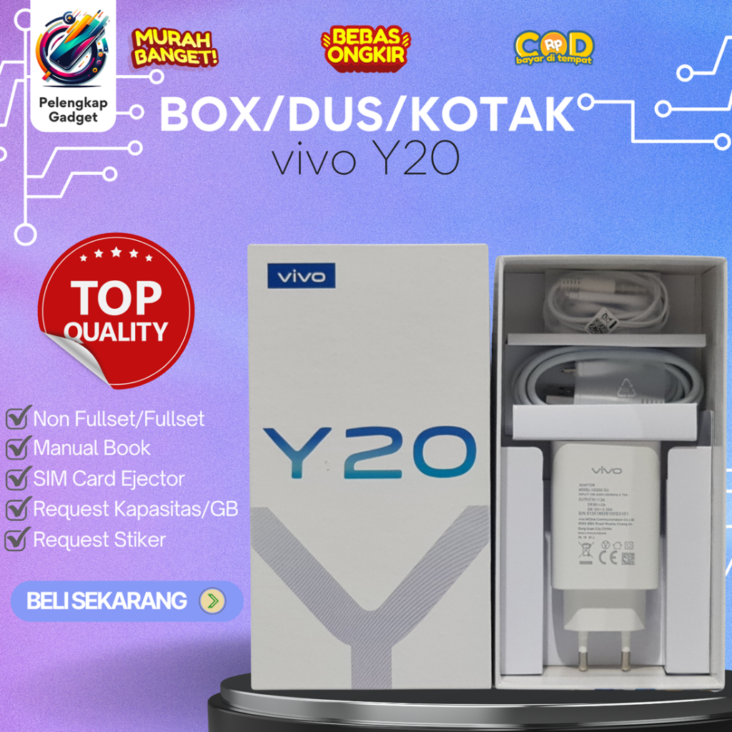

BOX/DUS/KOTAK vivo Y20