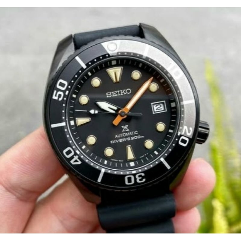 seiko black sumo limited edition 7000 pcs srp125j1 fullset no minus