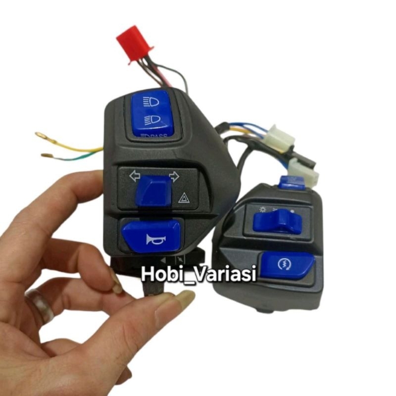 saklar Vietnam Yamaha saklar Vietnam Mio Aerox Mio M3 Sein Hazard engine cutOffHitam merah Biru full