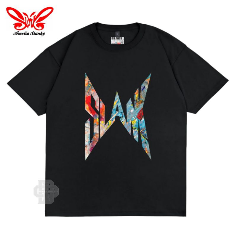 Kaos Slank Kampungan Paint  - Tshirt Slank - Kaos Slank Original Slankers - Kaos Distro Pria Wanita 