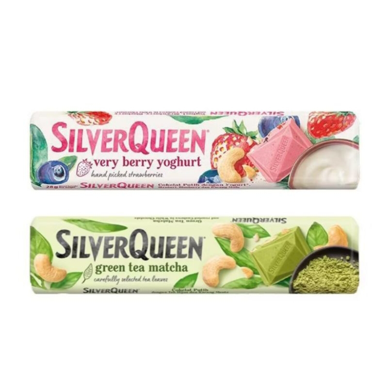 

Silverqueen Green tea/Berry yogurt 58gr