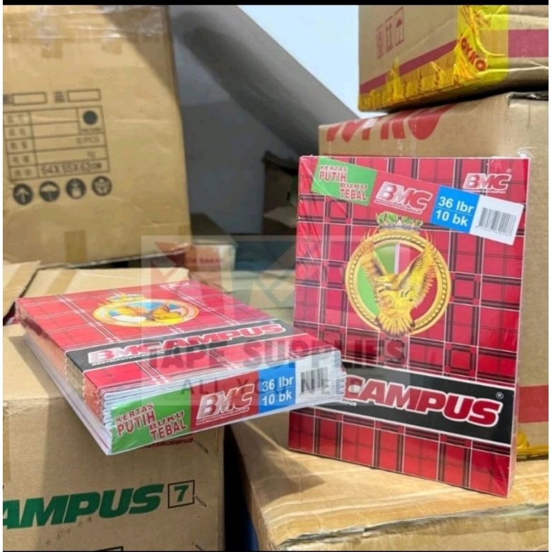 

NYBEBY26 BUKU TULIS AMPUS ISI 50 LEMBAR ( 1 PACK ISI BUKU) UKURAN 17,5X25CM/ BUKU TULIS