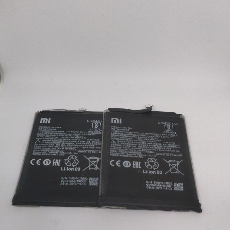 Batrai Batre Xiaomi Redmi Note 8 PRO BM4J Original Copotan