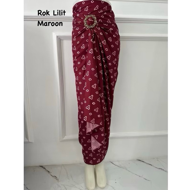 Awet Rok Lilit Batik Jumputan Rok Lilit Batik Bawahan Kebaya