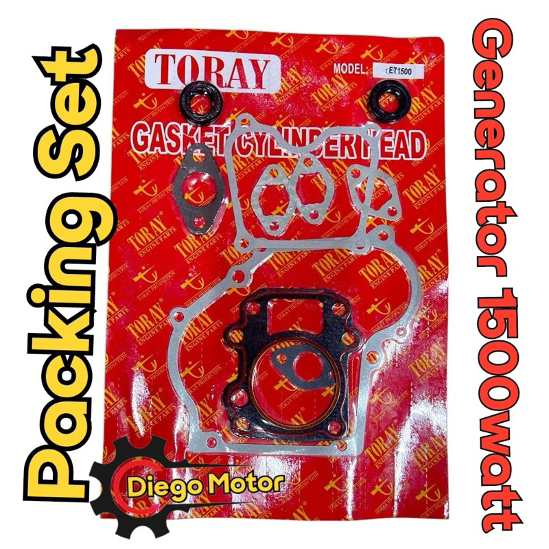 154 Paking Set Komplit Mesin Generator ET1500 ET2200 4tak