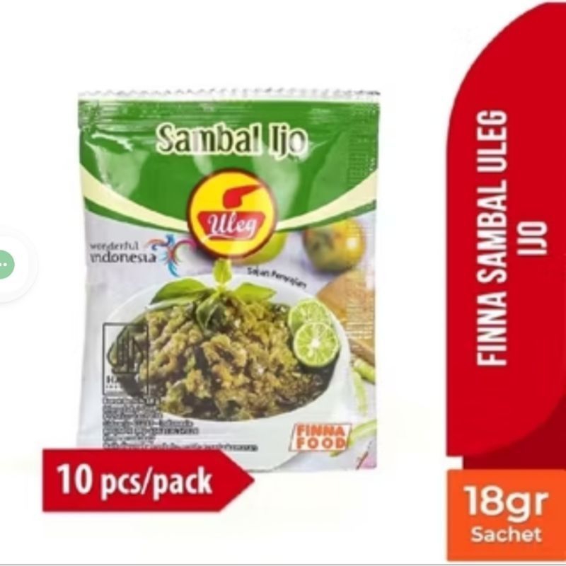 Sambal hijau uleg sachet