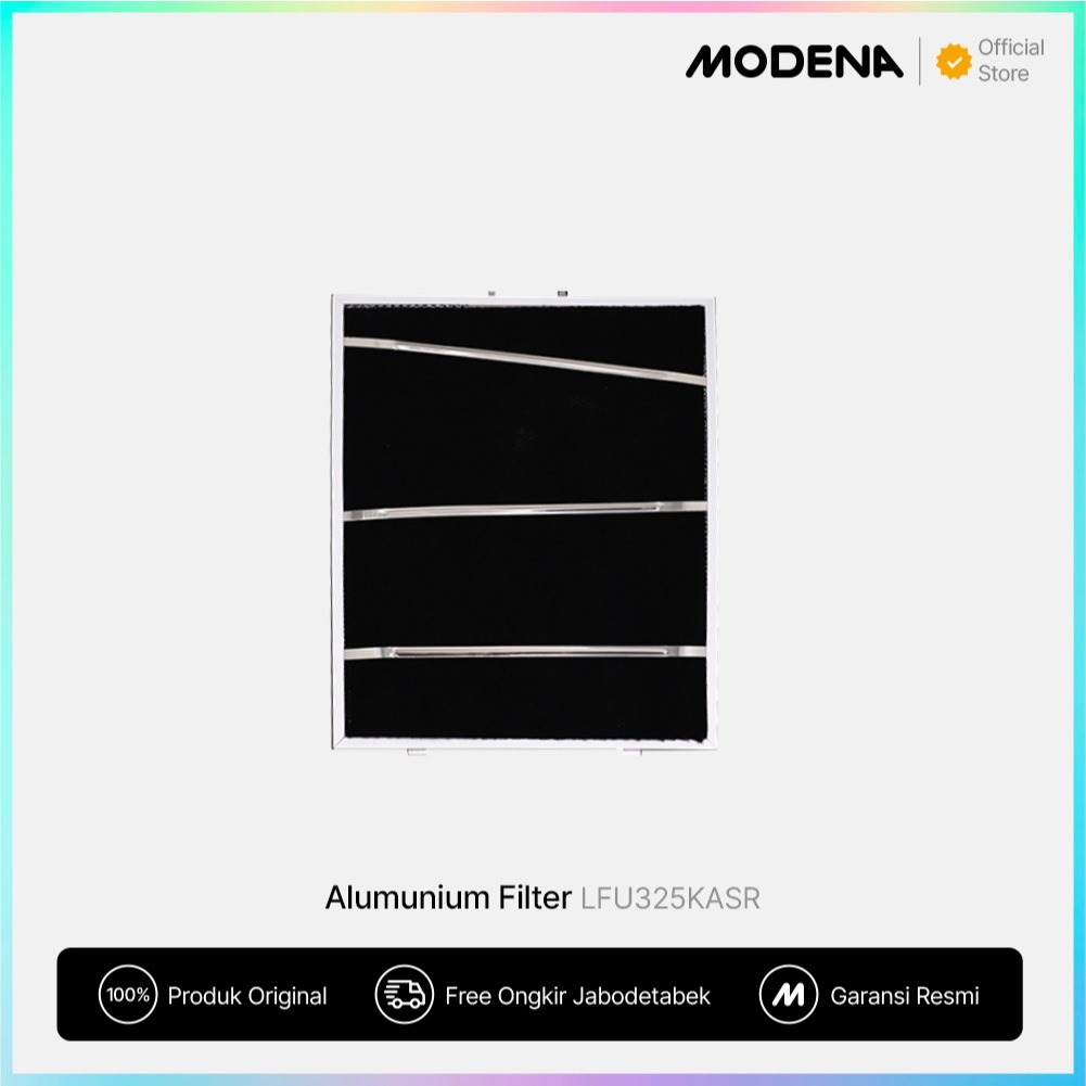MODENA GENUINE PARTS FILTER ALUMINIUM Cooker hood  (28.8x37.2)cm
