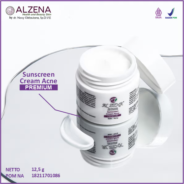 ALZENA Sunscreen Cream Acne Premium