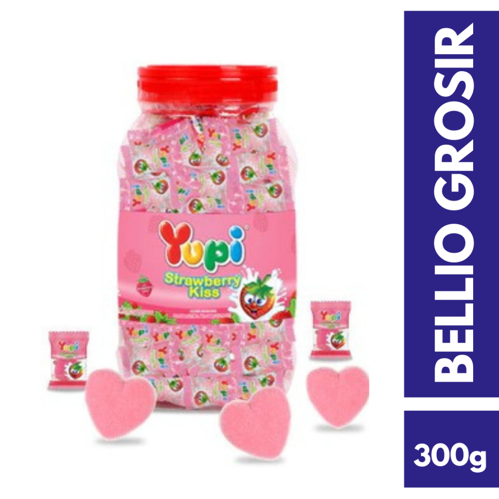 

YUPI STRAWBERY TOPLES 300gr