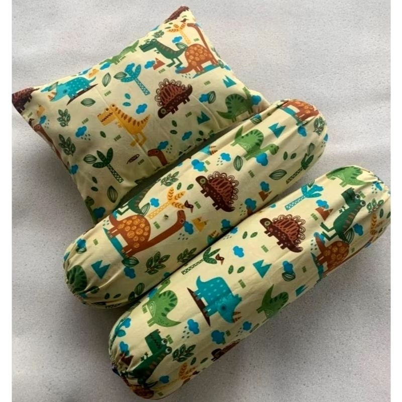 Sarung bantal guling bayi set.cod sarung bantal guling guling bayi katun. sarung bantal guling bayi 