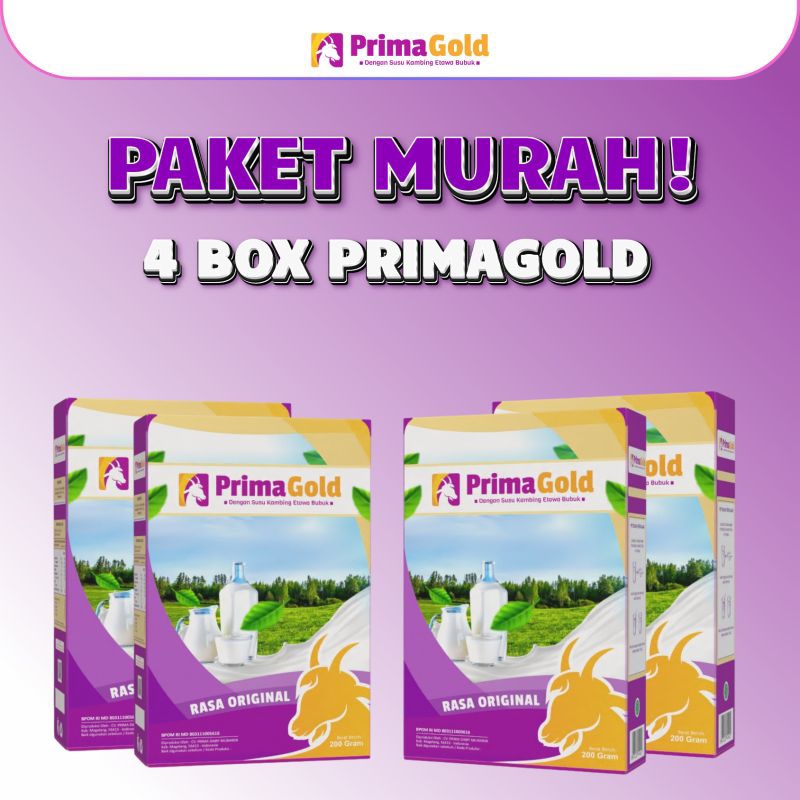

SUSU ETAWA PRIMA GOLD ORIGINAL 4 Box