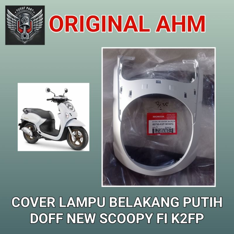 Cover Lampu Belakang Putih Doff Scoopy fi K2fp 83750-k2f-nc0ZQ