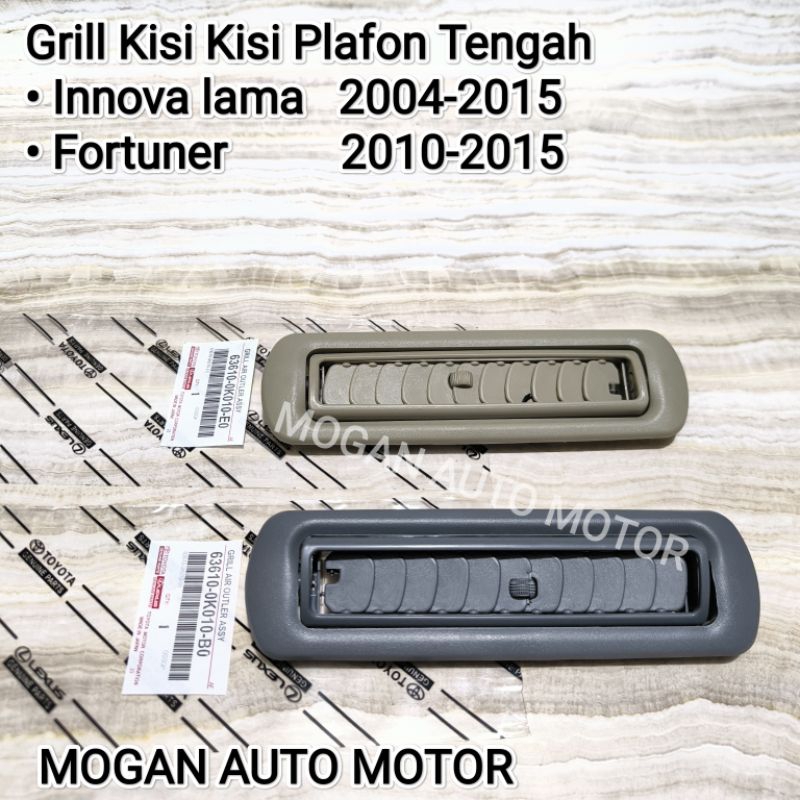 Grill Kisi Kisi AC Belakang Plafon Tengah Innova Inova Lama Double Blower 2005-2015 Original 1PC