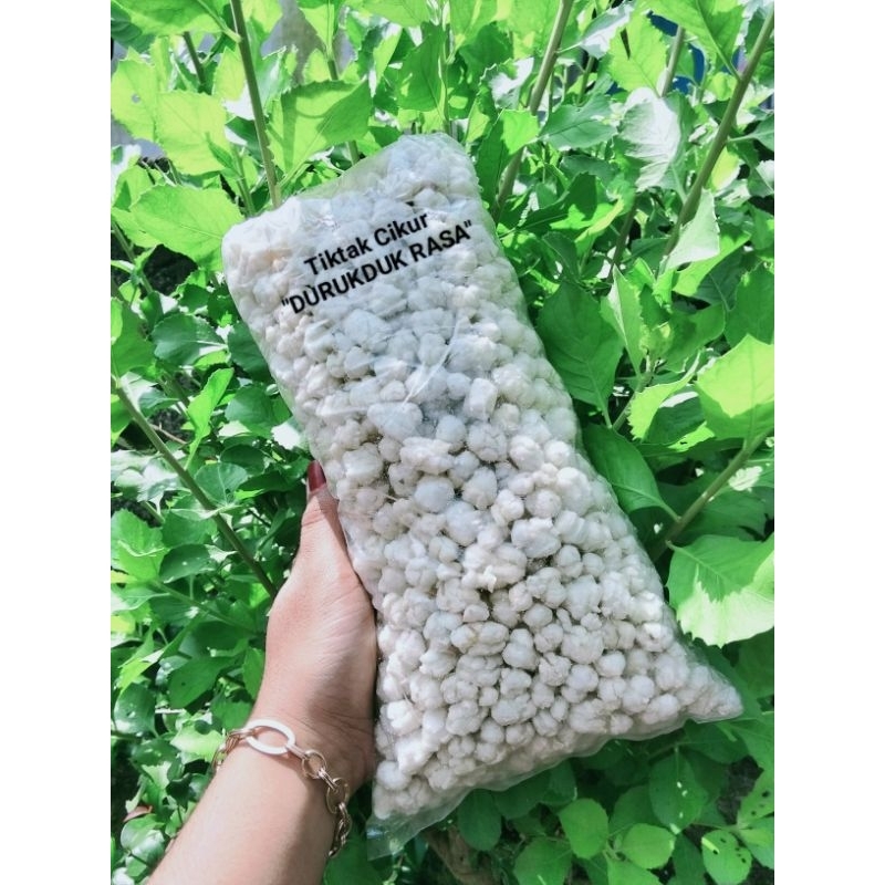 

Tiktak Cikur / Pilus Kencur Durukduk Rasa Kemasan 500gr (½kg) dan 1000gr (1kg).