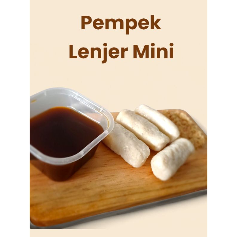 

PEMPEK LENJER ASLI PALEMBANG IKAN TENGGIRI