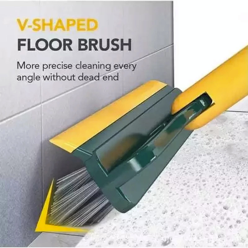 (COD) Sikat Gagang 2 in 1 Sikat WC / Sikat Kamar Mandi WC 2 in 1 / Sikat Gagang Panjang 2 in 1