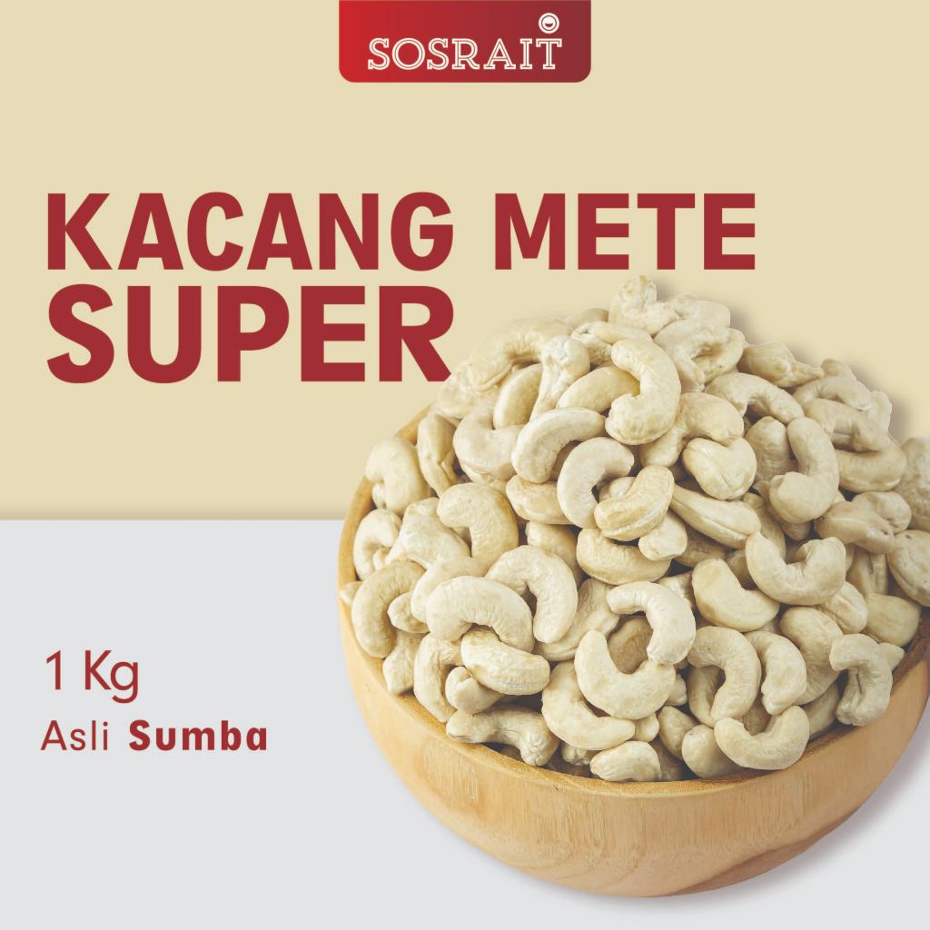 

Sosrait Kacang Mete W280 Sumba 1Kg