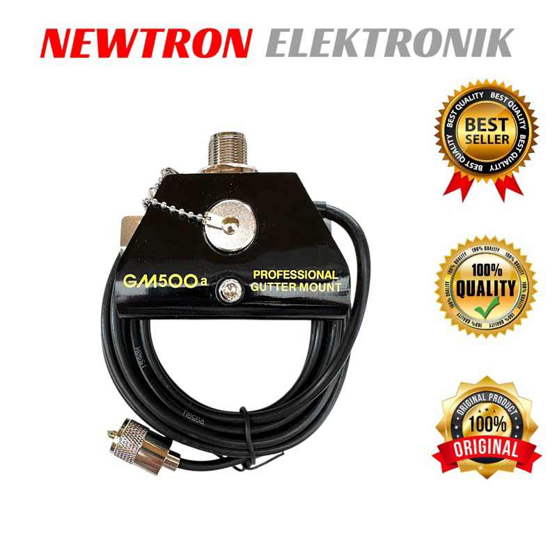 Kabel Bracket GM500A Breket Braket Antena Radio Rig Compatible Alinco DR135 Yaesu FT2900 FT2980 Kenw